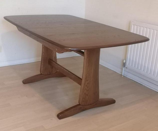 Large Ercol Extending Dining Table, Solod Wood in Turnford, Hertfordshire