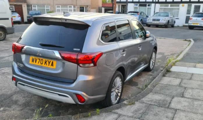 Mitsubishi Outlander PHEV in Heathrow, London