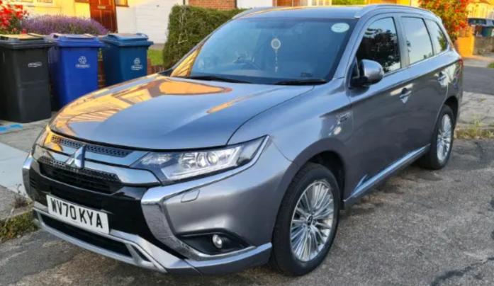 Mitsubishi Outlander PHEV in Heathrow, London