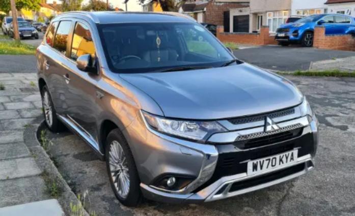 Mitsubishi Outlander PHEV in Heathrow, London