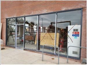 Giant Shop Front Shutter - manufacturer of shopfront aluminium