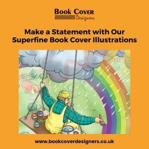 Make a Statement with Our Superfine Book Cover Illustrations in UK