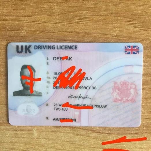 uk drivers license in Swansea, Swansea