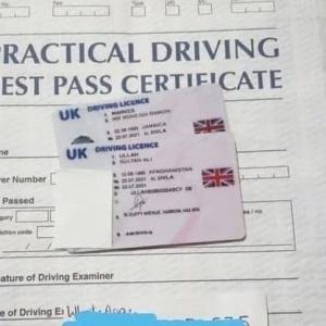 uk drivers license