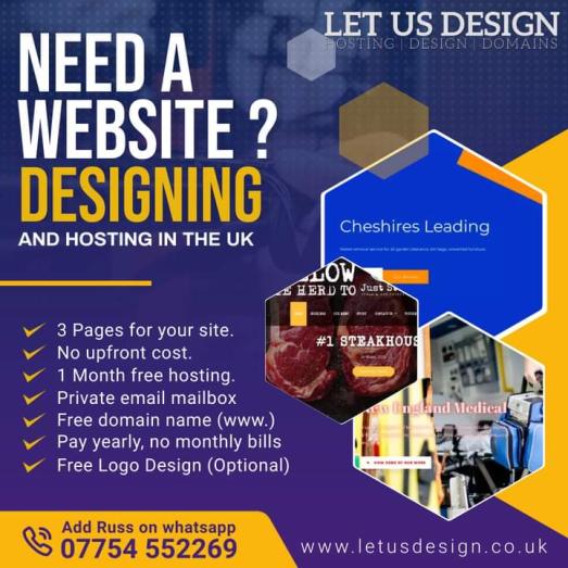 Small business website design in Stockport, Manchester