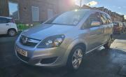 Vauxhall Zafira Exclusiv 1.6, 2013 in Nottingham